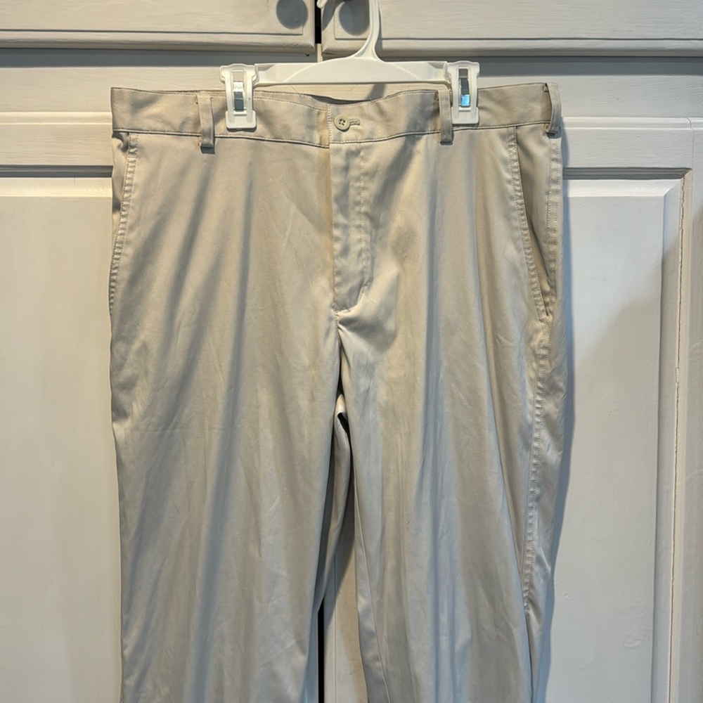 Nike Dry Fit Golf Pants Men’s Stone Color Size 34x34
